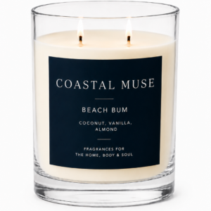 Beach Bum – 30cl Double Wick Candle
