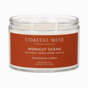 Midnight Ocean – 50cl Double Wick Candle