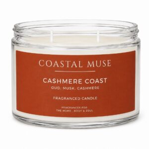 Cashmere Coast – 50cl Double Wick Candle