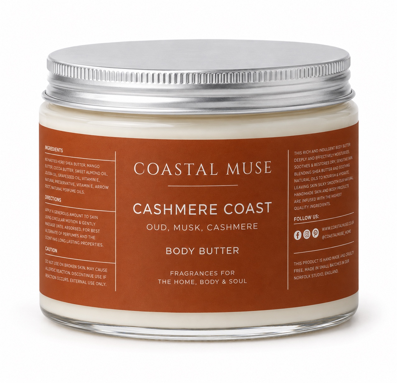 Cashmere Coast – 250g Body Butter