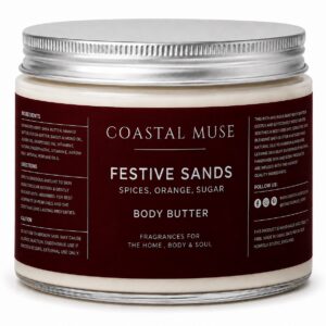 Coastal Muse Festive Sands fragrance Body Butter